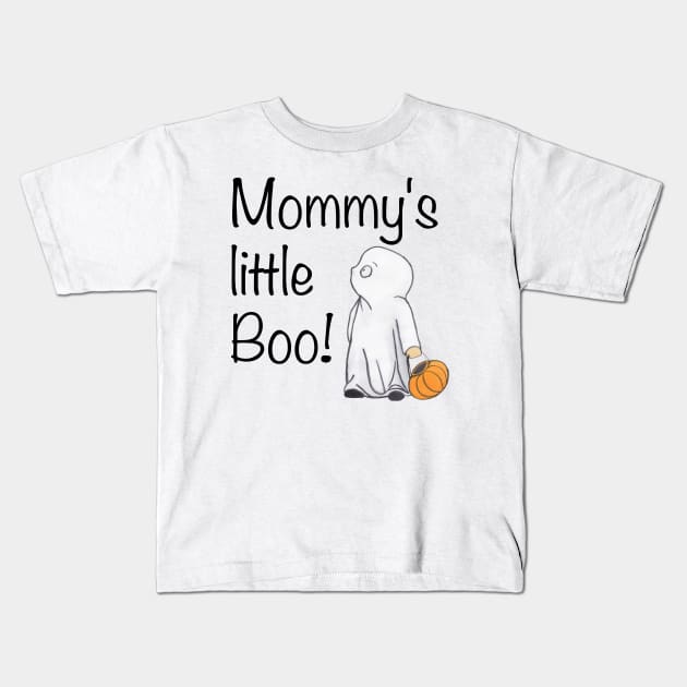 Mommy&#39;s Little Boo Kids T-Shirt by A2Gretchen